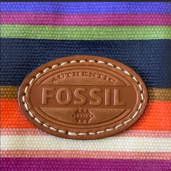 Fossil Multi-Color Striped ‘Keyper Wristlet’ - Picture 3 of 6